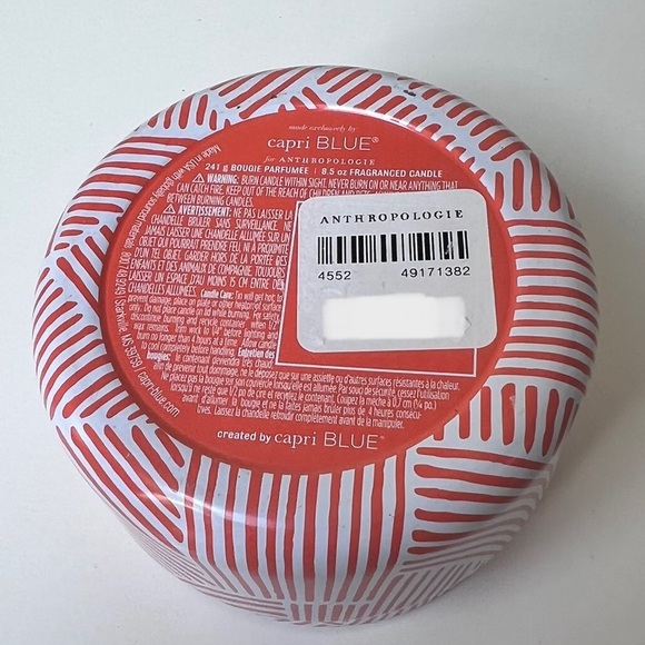Capri Blue for Anthropologie SOLD OUT aloha orchid tin candle 8.5 oz. - Picture 3 of 4